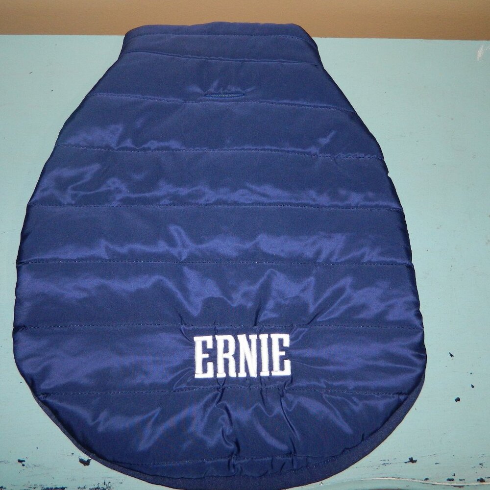 Mark & Graham Quilted Puffer Dog Jacket Size S "ERNIE" (HH-27)